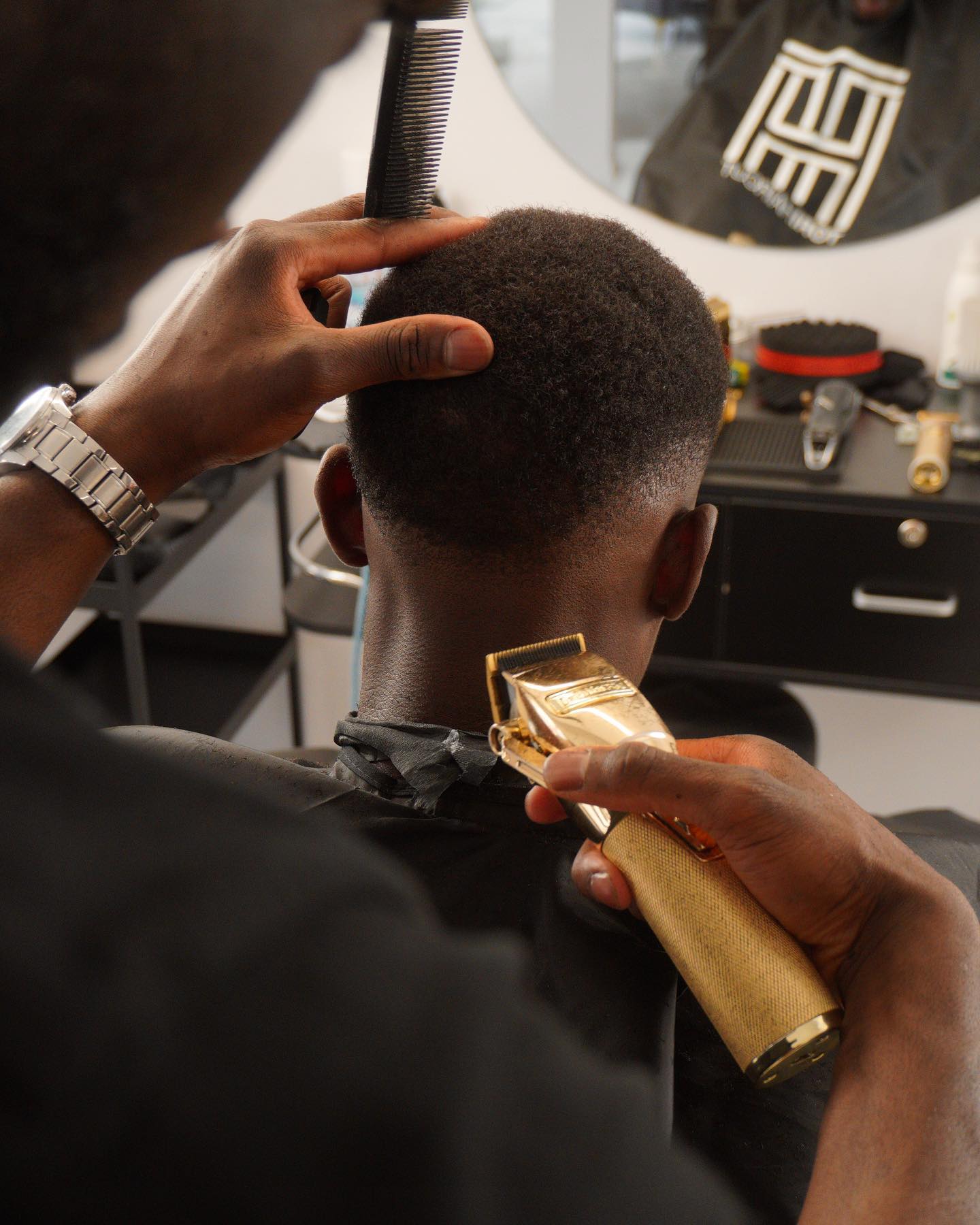 contours cheveux